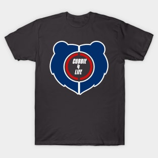 Cubbieblue4life Logo T-Shirt